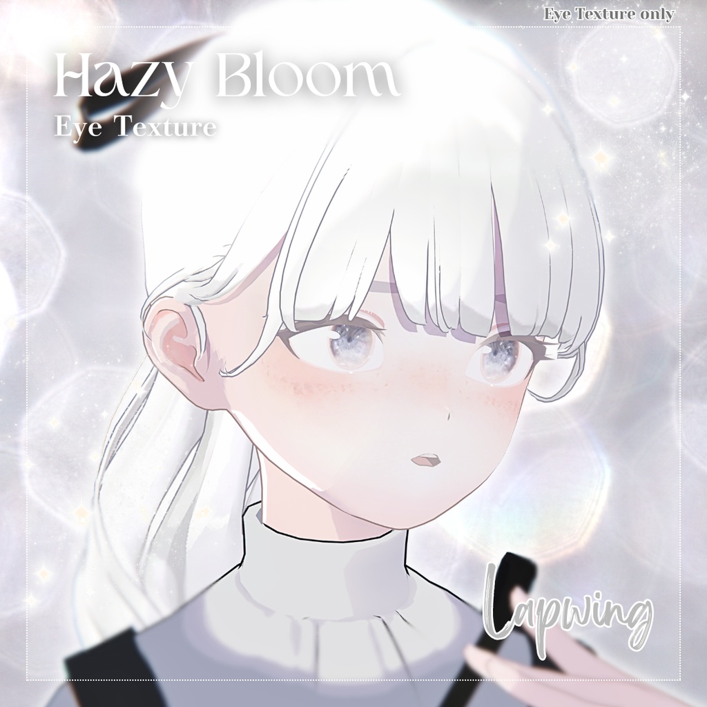 🌟SALE🌟【12アバター対応】Hazy Bloom Eye Texture【5colors】