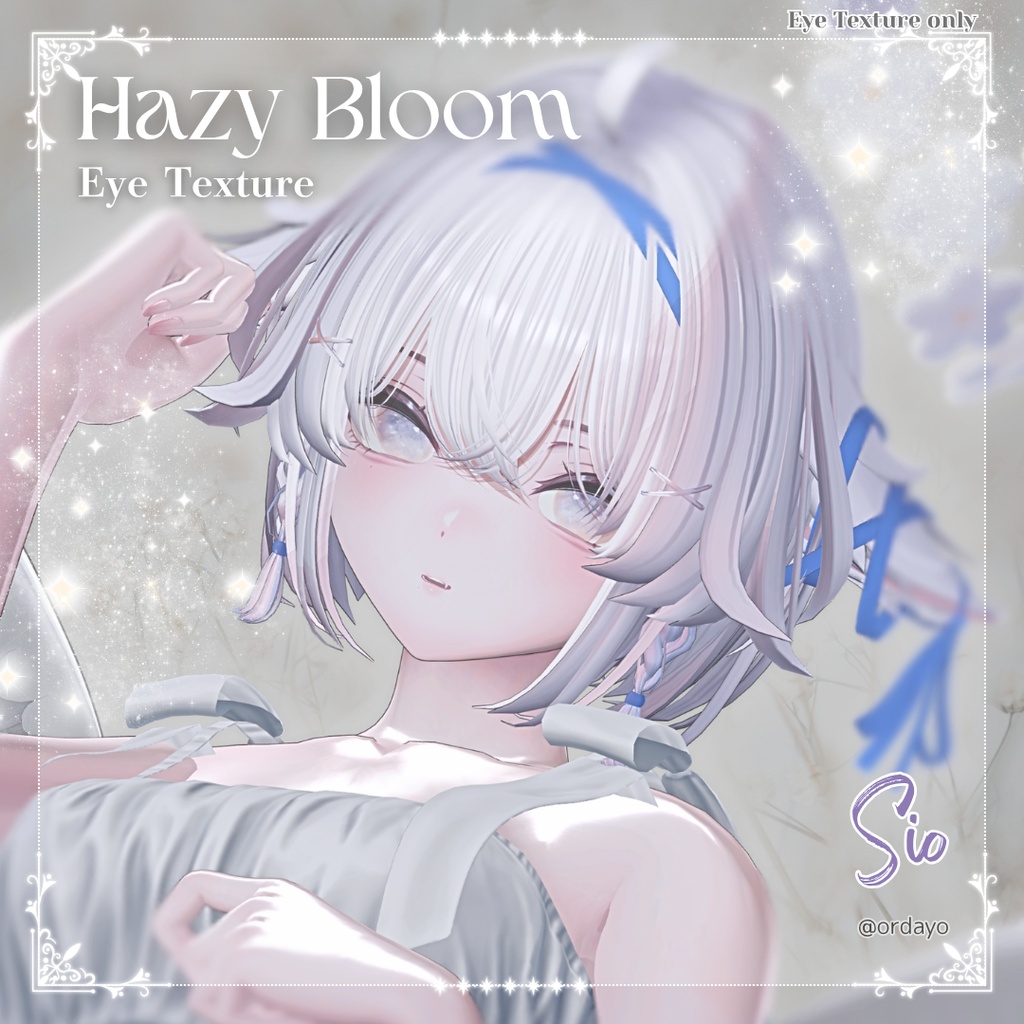 【17 Avatars】Hazy Bloom Eye Texture【5colors】