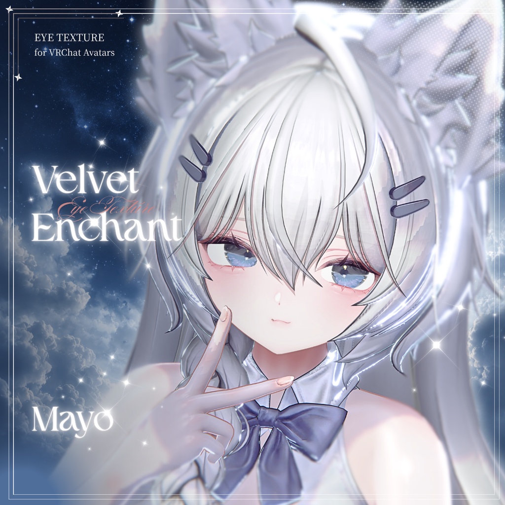 🌟SALE🌟【12アバター対応】Velvet Enchant Eye Texture【10colors】