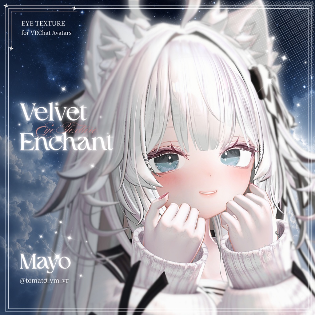 🌟SALE🌟【12アバター対応】Velvet Enchant Eye Texture【10colors】