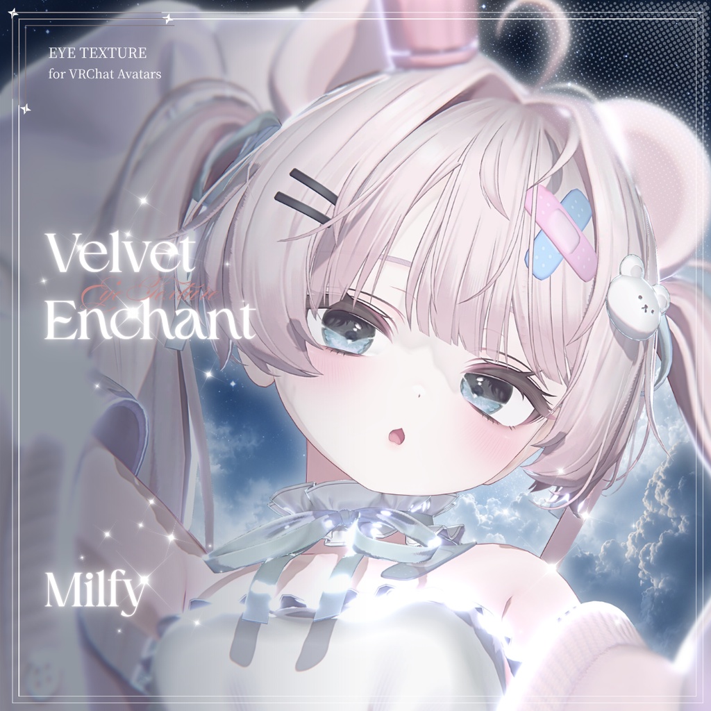🌟SALE🌟【12アバター対応】Velvet Enchant Eye Texture【10colors】
