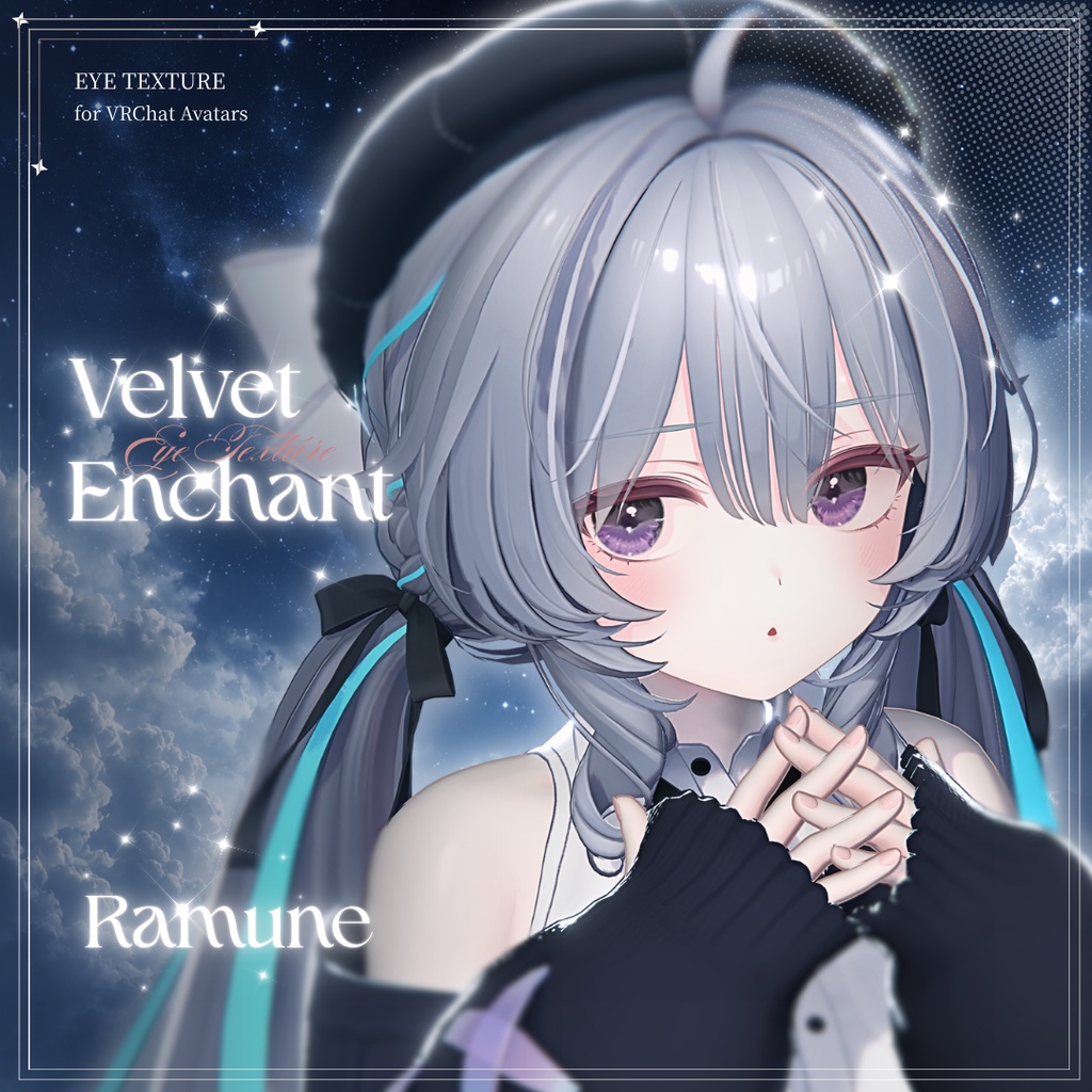 ~7/9🎀SALE🎀【14アバター対応】Velvet Enchant Eye Texture【10colors】