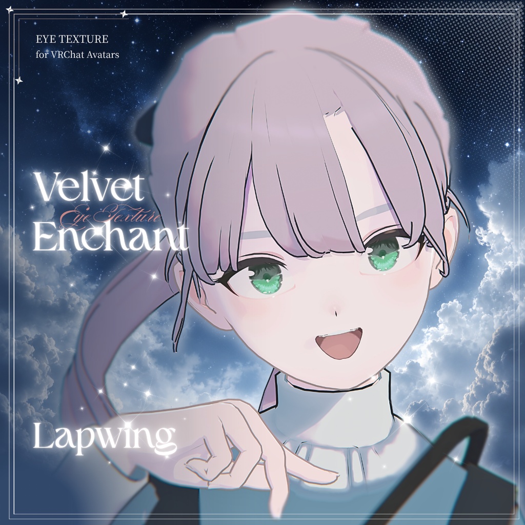 🌟SALE🌟【12アバター対応】Velvet Enchant Eye Texture【10colors】