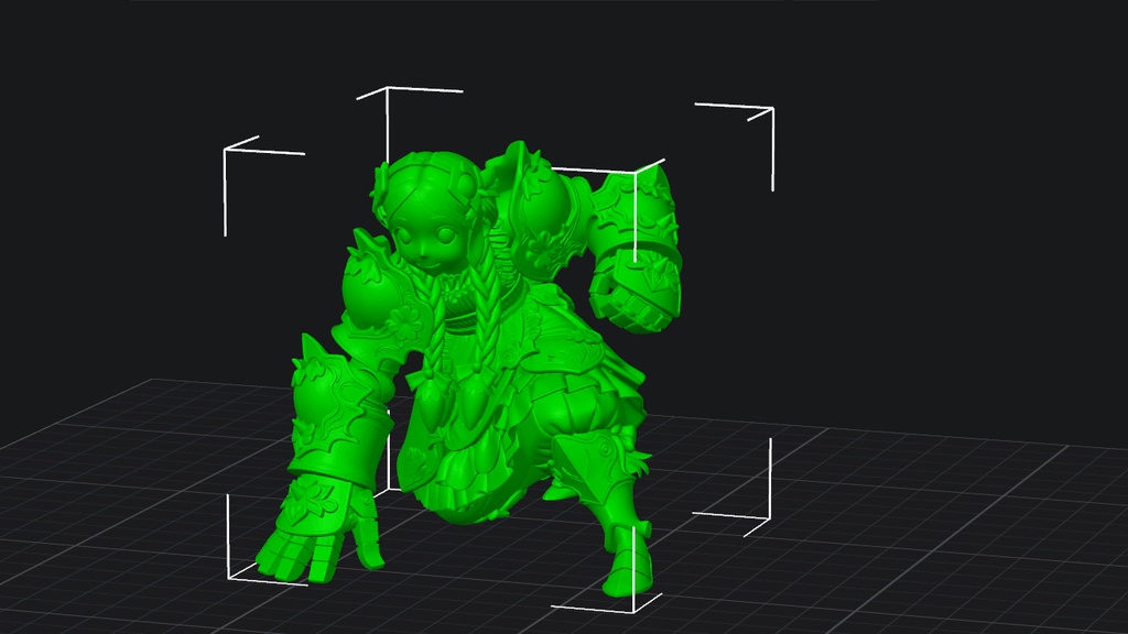 苺x戦士 (Strawberry Warrior) - 3Dプリント用STLデータパック