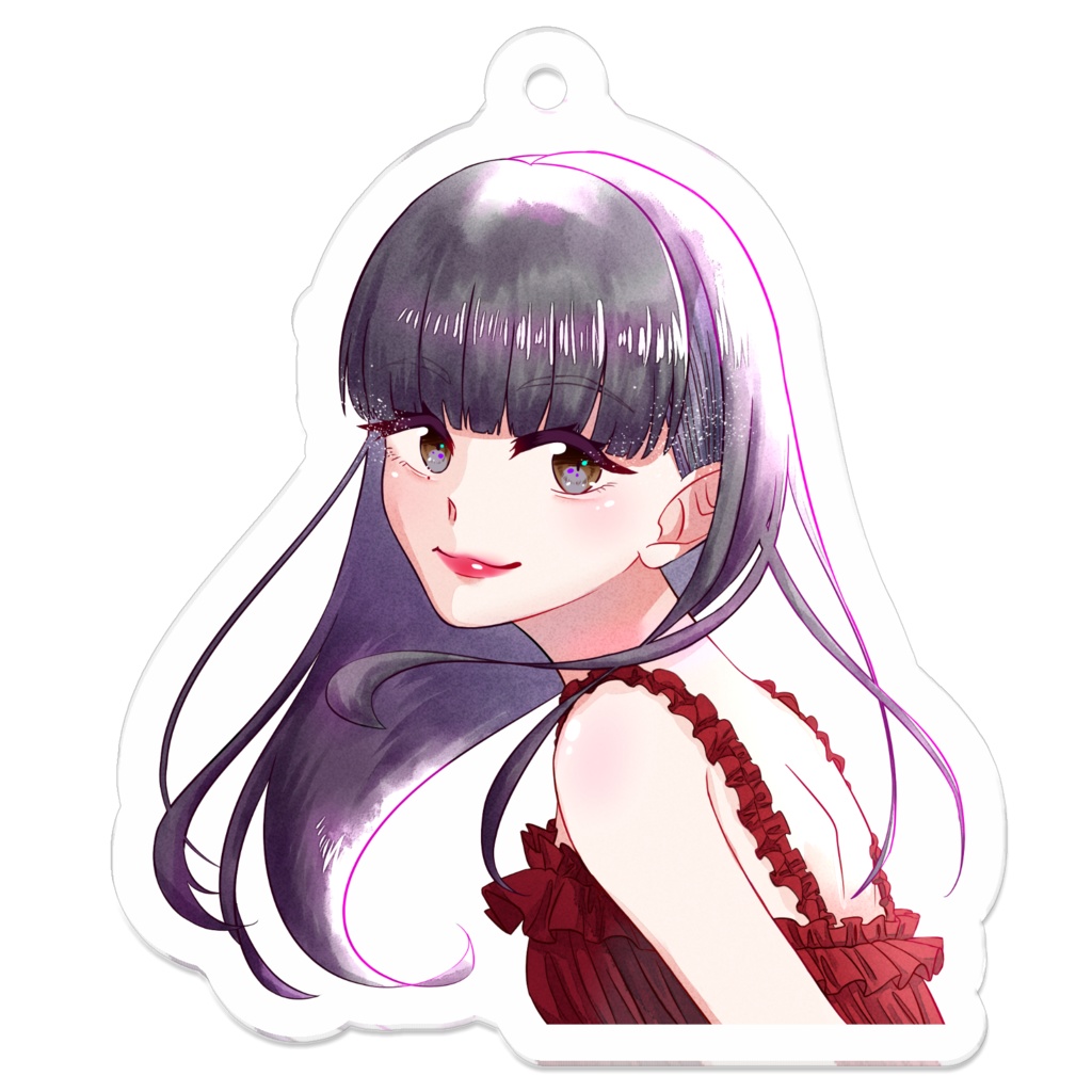 ゆっかすアクリルキーホルダー