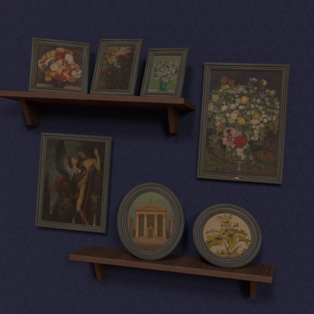 額縁Aセット【7種】~ Photoframe A set ~