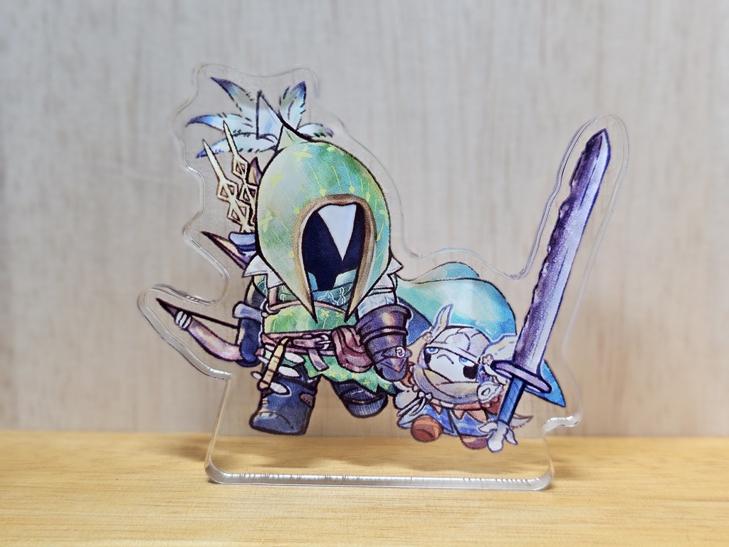 鉄追 自立アクリルスタンド