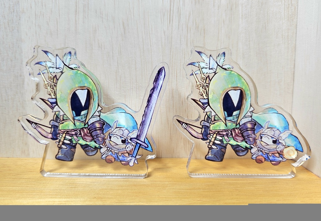 鉄追　自立アクリルスタンド