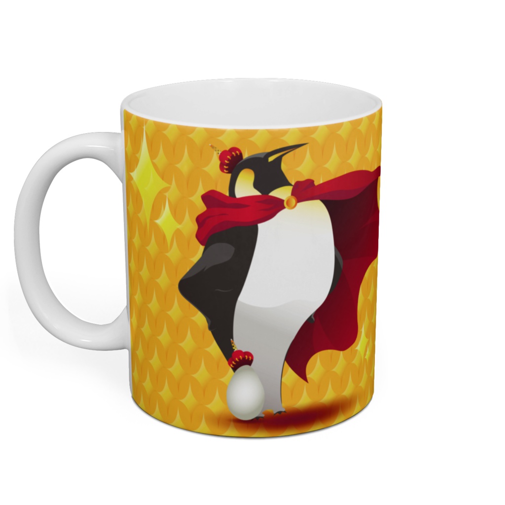 皇帝ペンギン キラキラ マグカップ