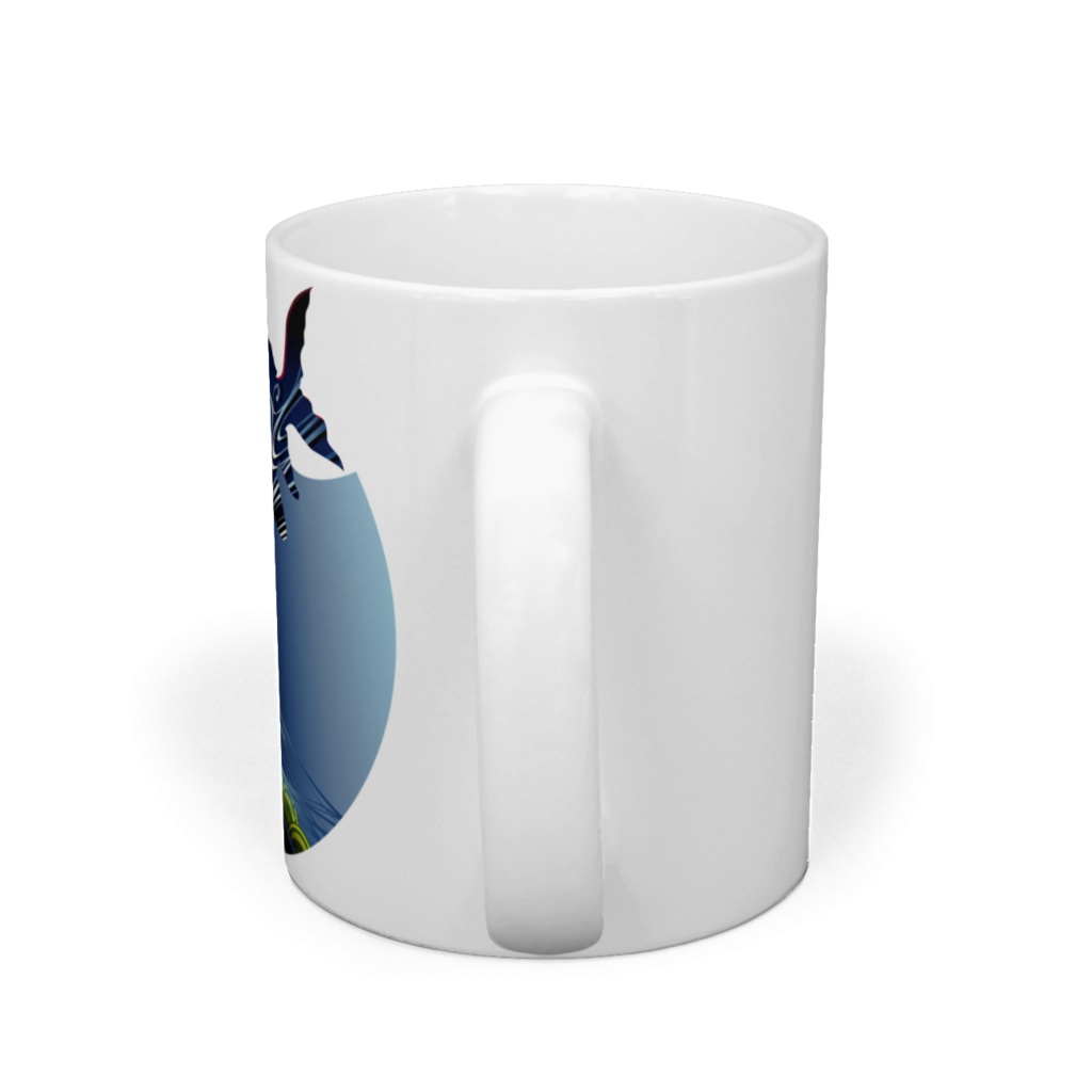 きんととゆるり 紺色 マグカップ