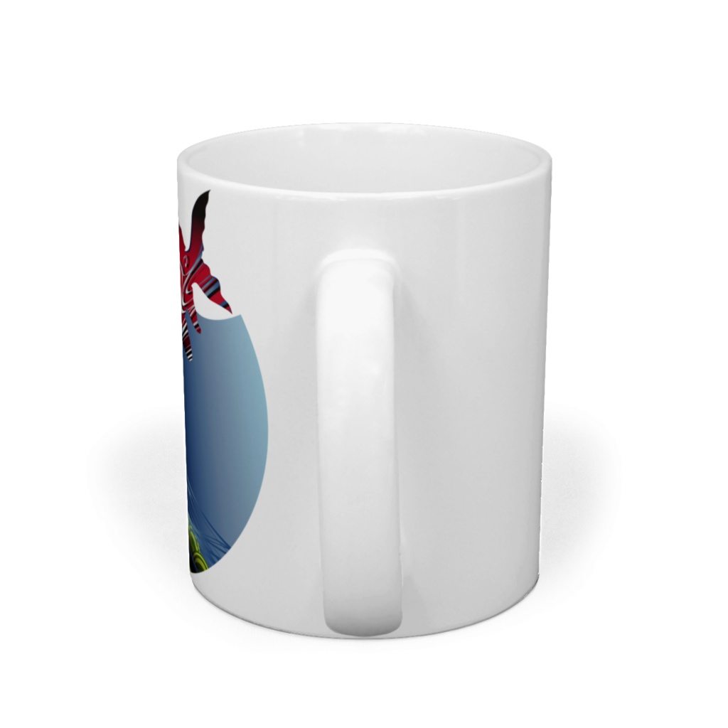 きんととゆるり 緋色 マグカップ