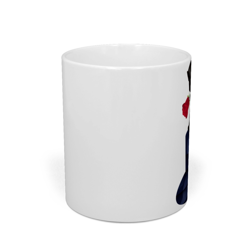 薔薇と猫 GENTLEMEN マグカップ