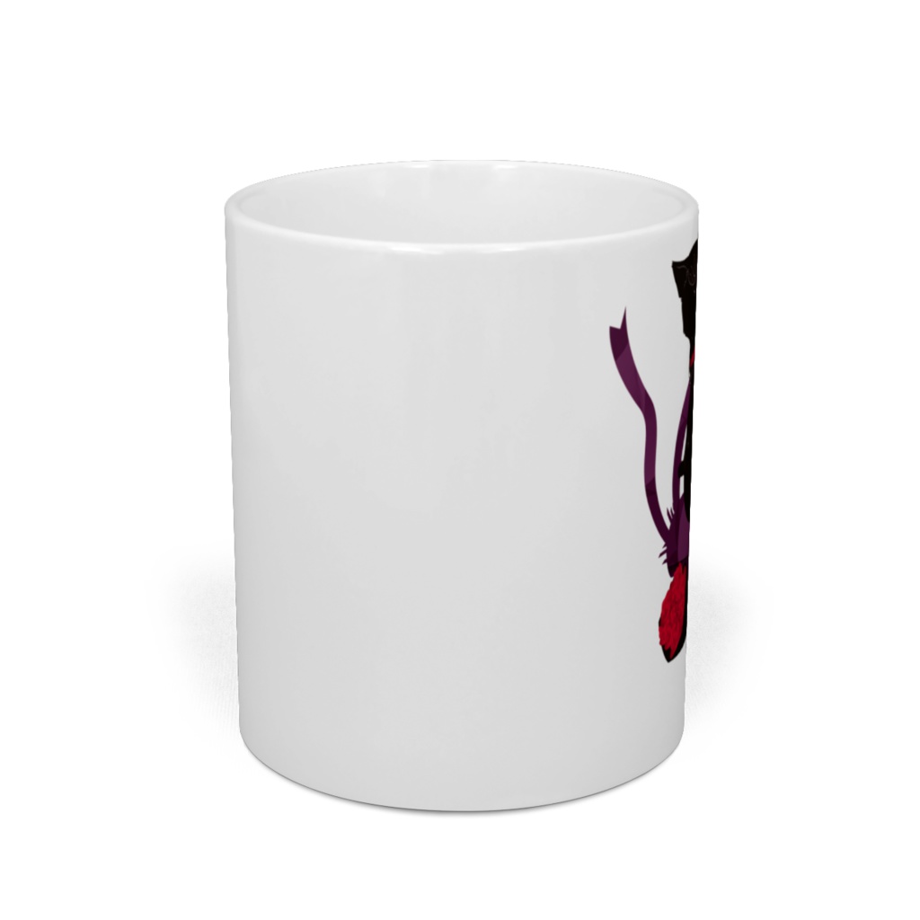 薔薇と猫 LADIES マグカップ