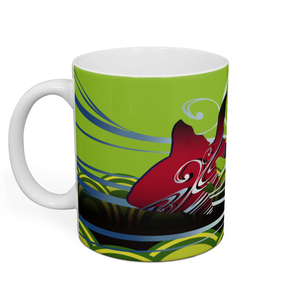 きんととゆるり 緋色2 マグカップ