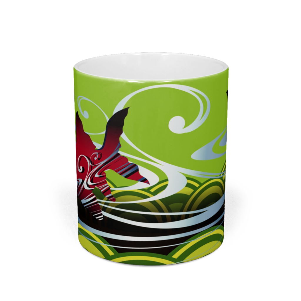 きんととゆるり 緋色2 マグカップ