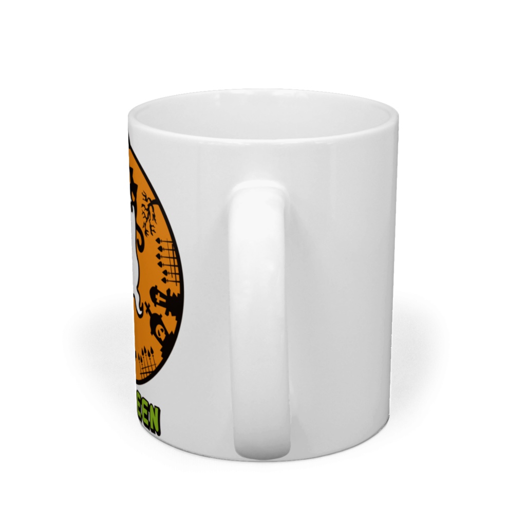 カボチャ畑のふわりん Moon マグカップ