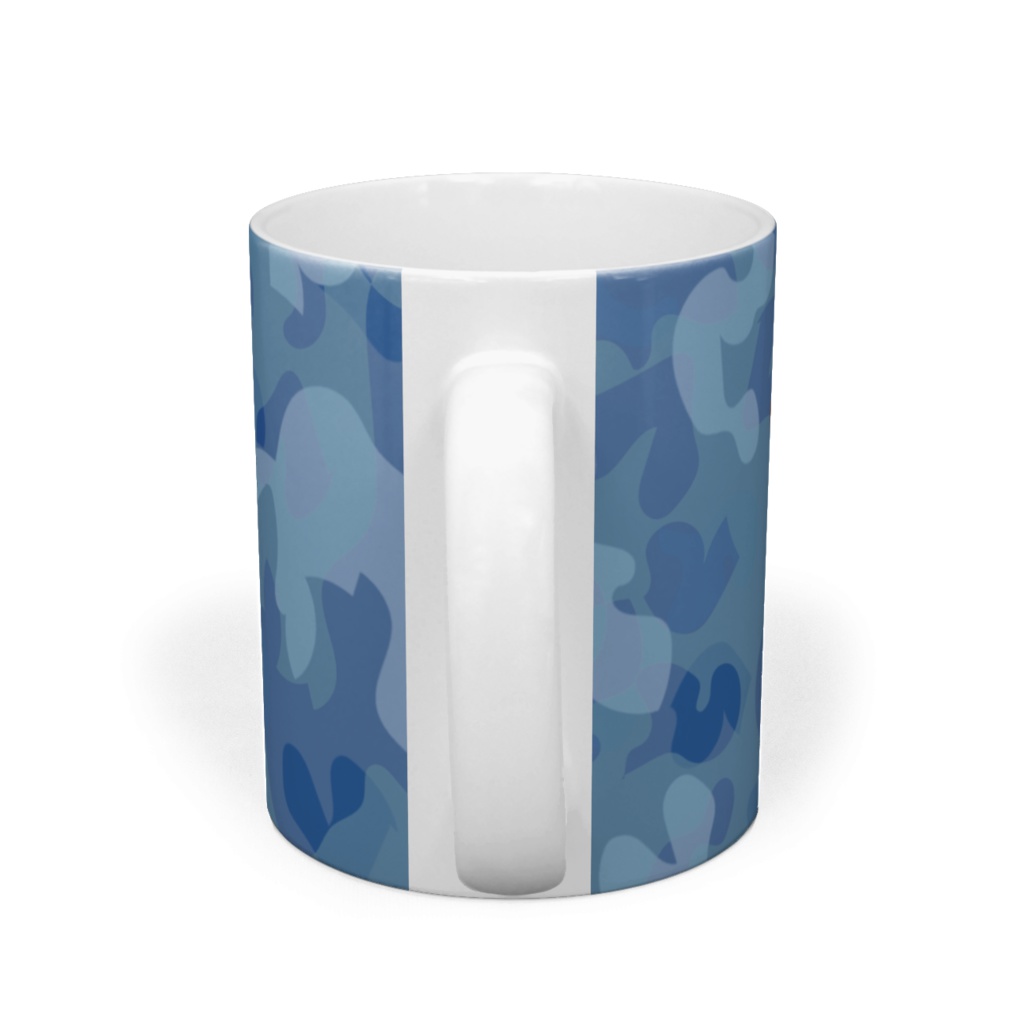 クマチョコ 青 マグカップ