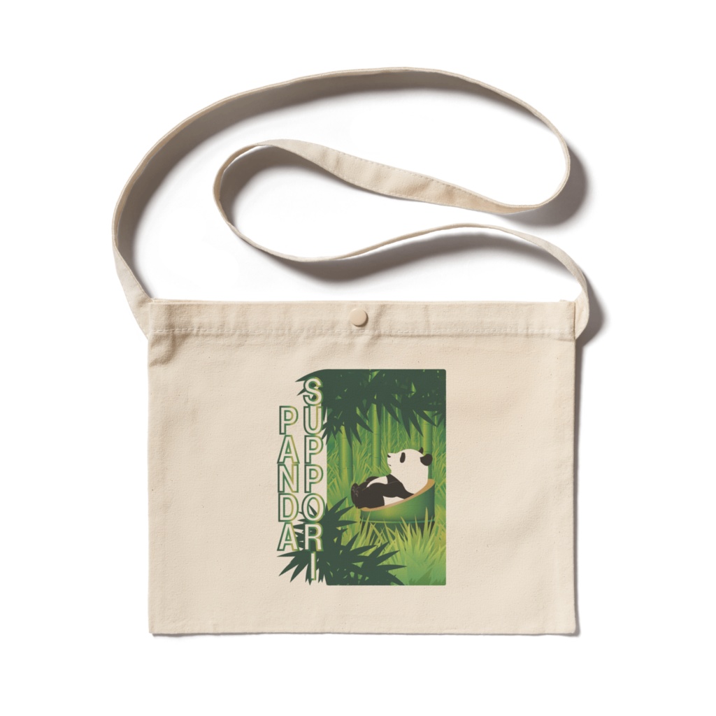 すっぽりぱんだ　サコッシュ