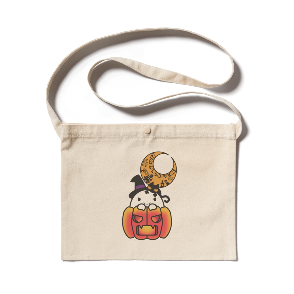 カボチャ畑のふわりん Pumpkin サコッシュ