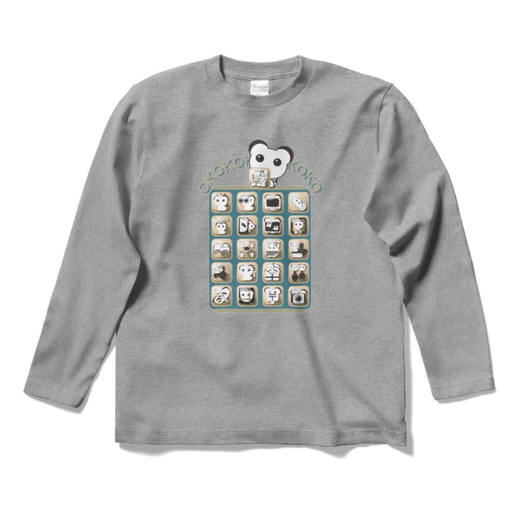 オココアイコン ロングスリーブTシャツ