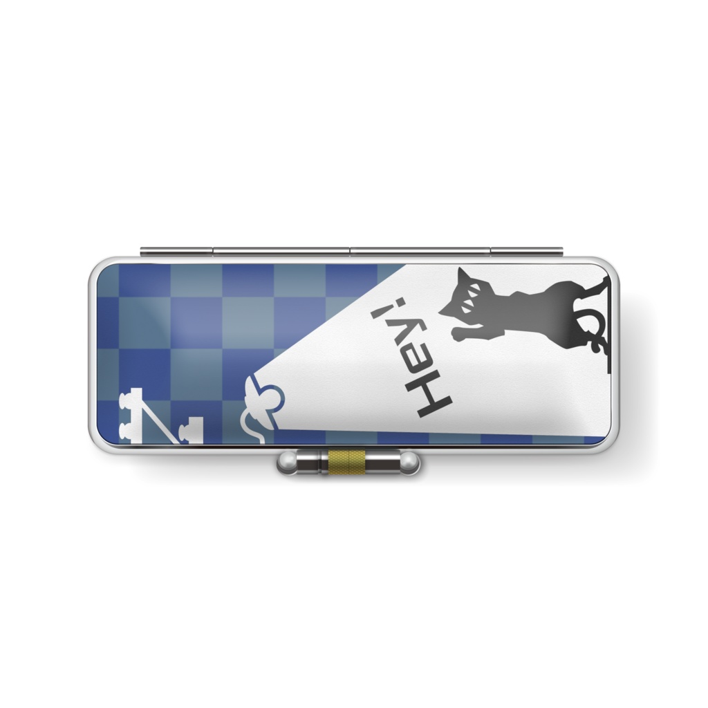 夜猫 印鑑ケース