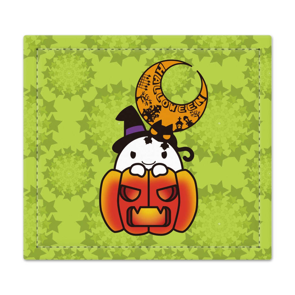 カボチャ畑のふわりん Pumpkin 捺印マット