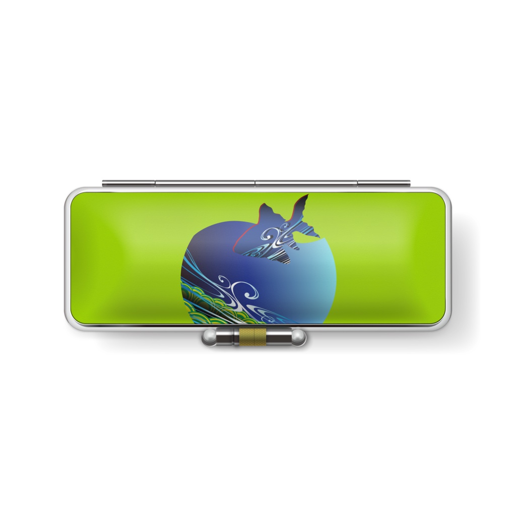 きんととゆるり  紺色 印鑑ケース