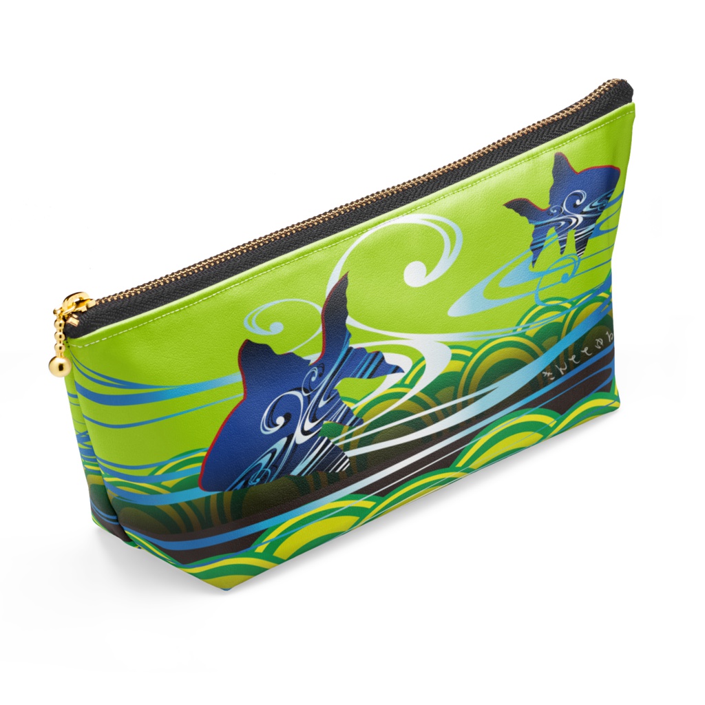 きんととゆるり 紺色 ポーチ