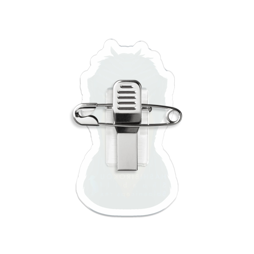 ハシビロコウ(1/5) アクリルバッジ