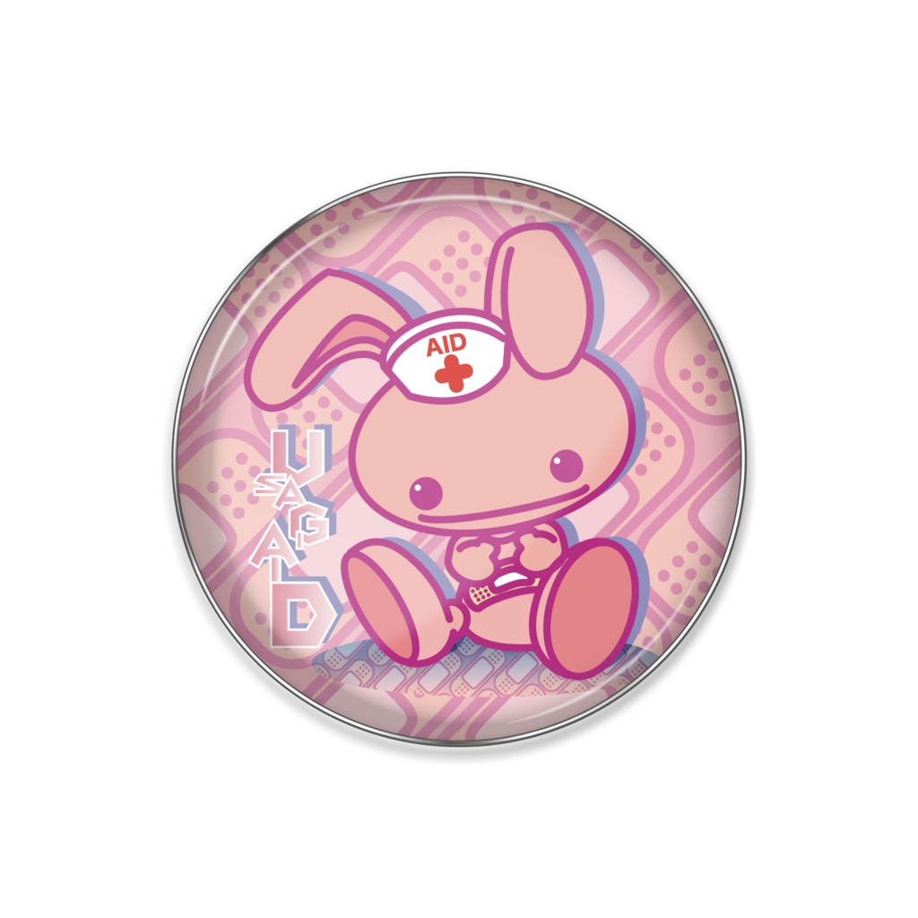 ウサギエイド ピンバッジ