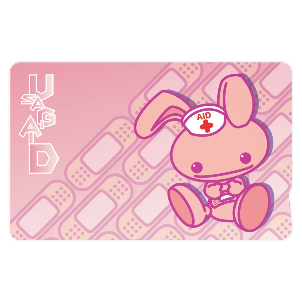 ウサギエイド　ICカードステッカー