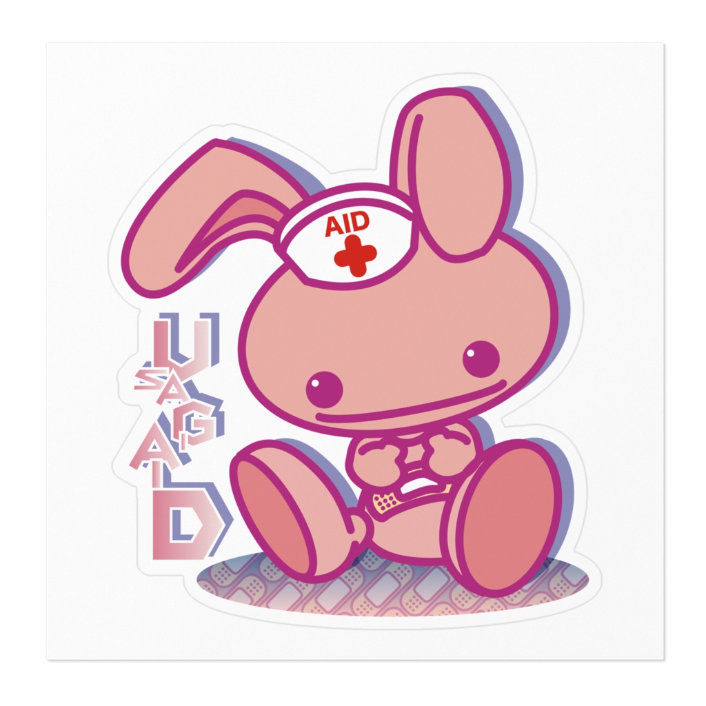 ウサギエイド ステッカー