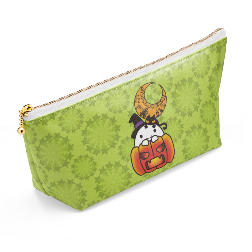 カボチャ畑のふわりん Pumpkin ポーチ