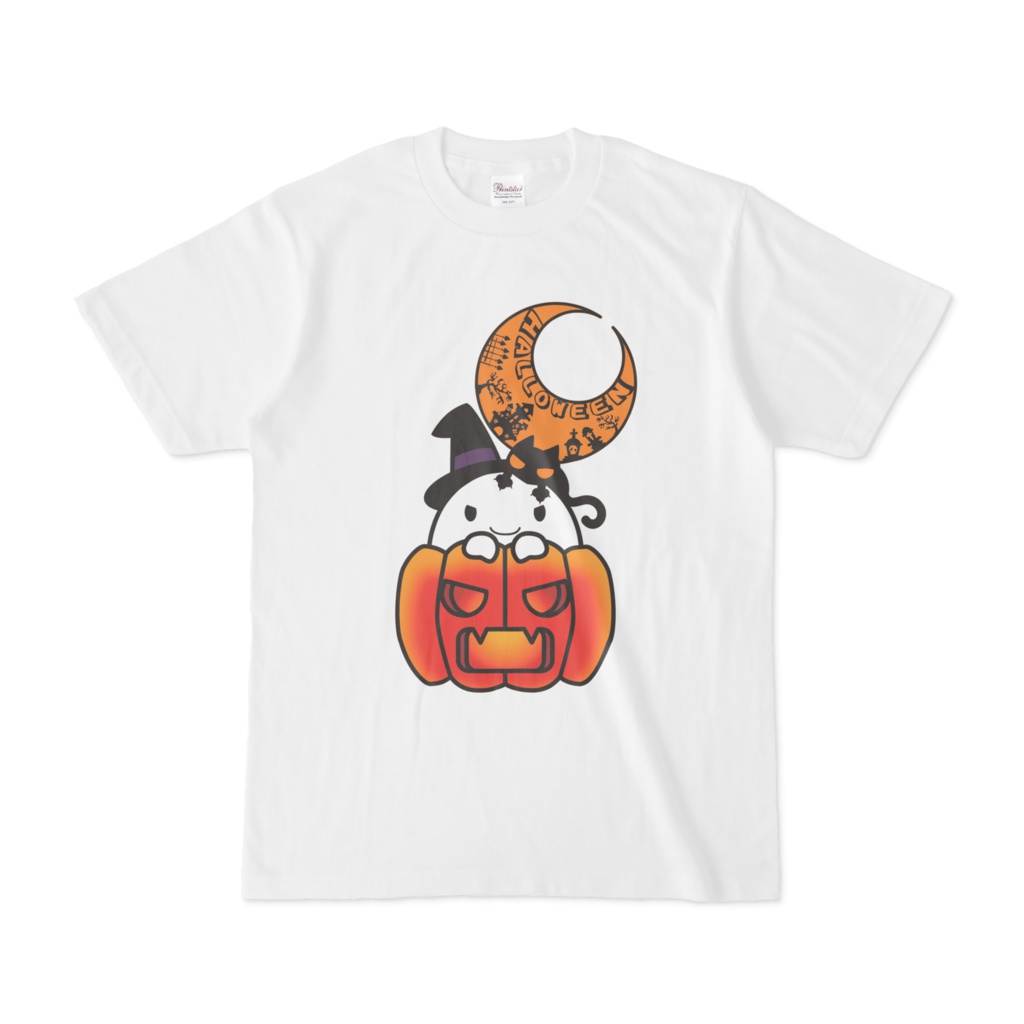 カボチャ畑のふわりん　Pumpkin　Tシャツ