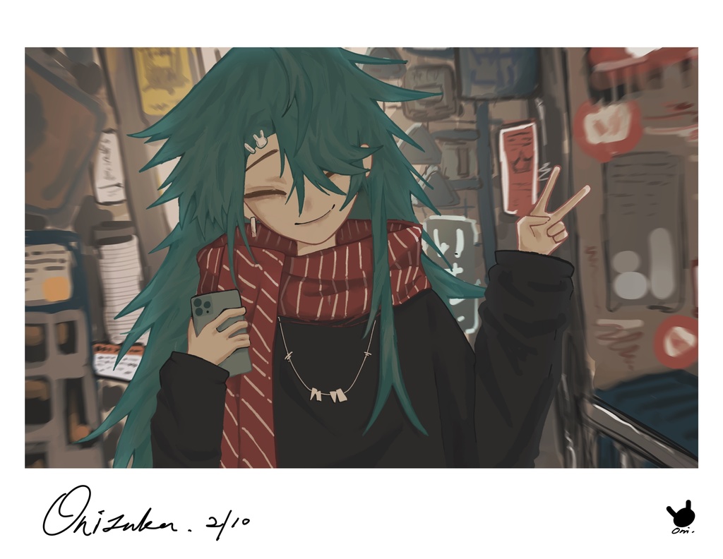 「彼と一緒の旅時間：チェキとともに」