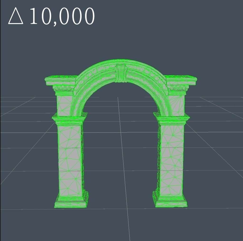 【新春セール】気品ある大理石のアーチ - Classic Marble Archway -(Unityパッケージ)