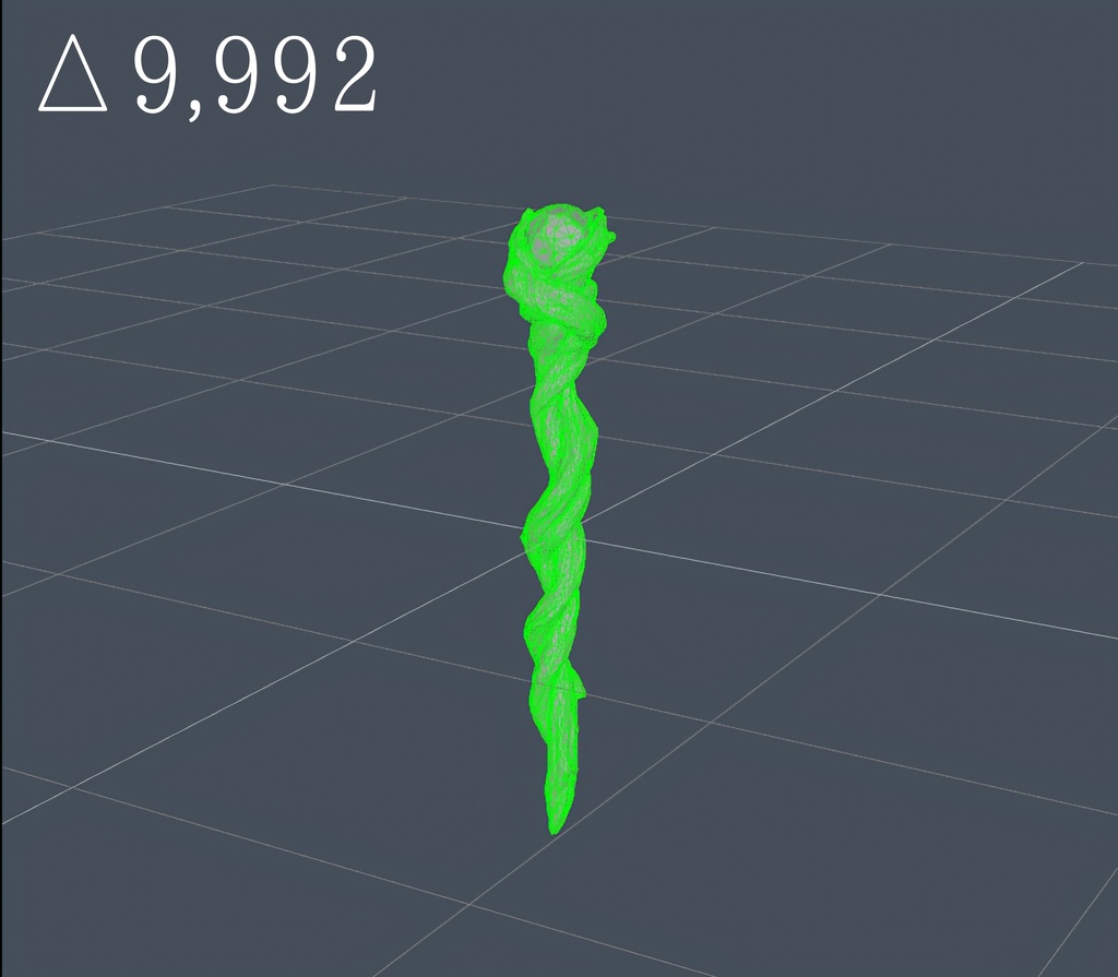 【️新春セール】ファンタジーステッキ3種セット - Magical Staff Pack(Unityパッケージ)