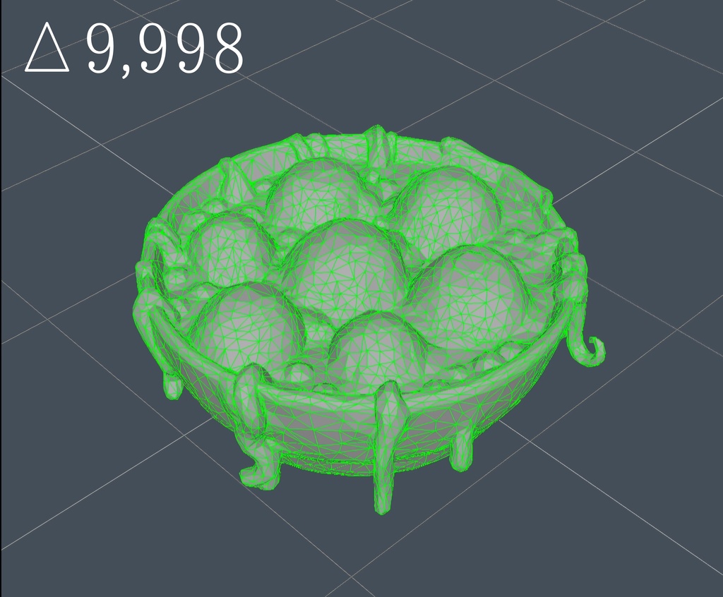 【3Dモデル】ネオン目玉の毒々煮込み - Neon Eye Stew -