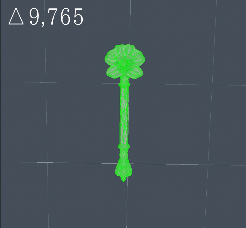 【3Dモデル】桜の魔法杖 - Sakura Wand