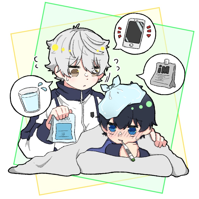 ngis　🤒❤️‍🩹アクリルキーホルダー