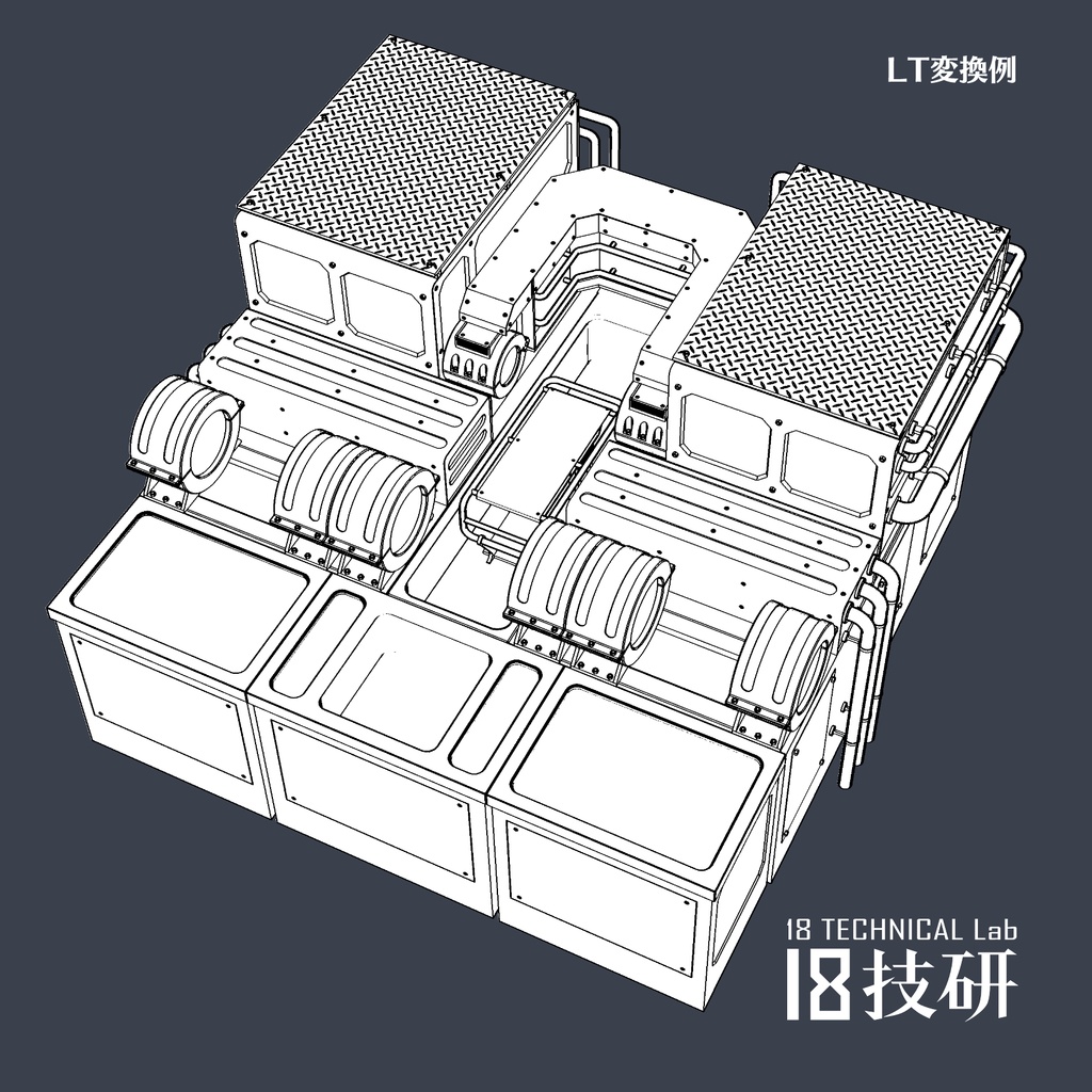 【クリスタ用3D小物】土の字型拘束台
