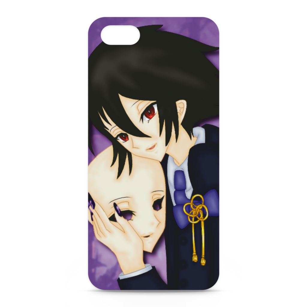 †封じられた闇の世界†~仮面~iPhoneケース