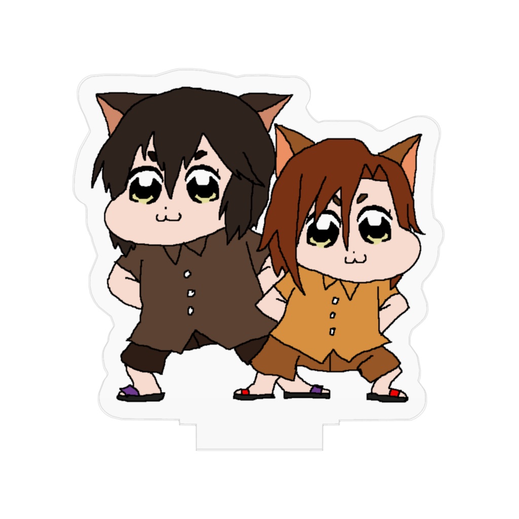 猫兄弟DEあくりるふぃぎゅあ