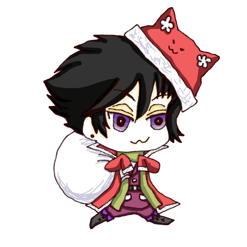 アクリルキーホルダー・2019Xmasサンタコス