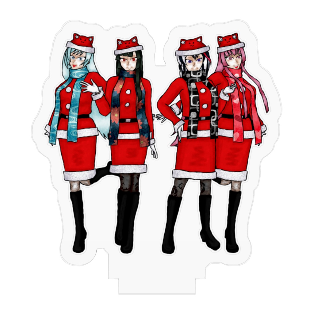 アクリルフィギュア・2021Xmasサンタ乙女のクリスマス作戦!