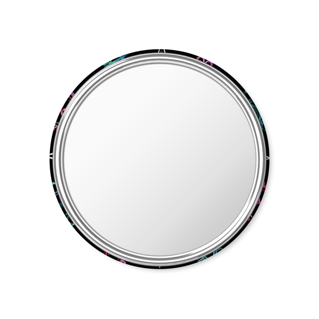 缶ミラー・色々ステンドグラス風缶ミラー