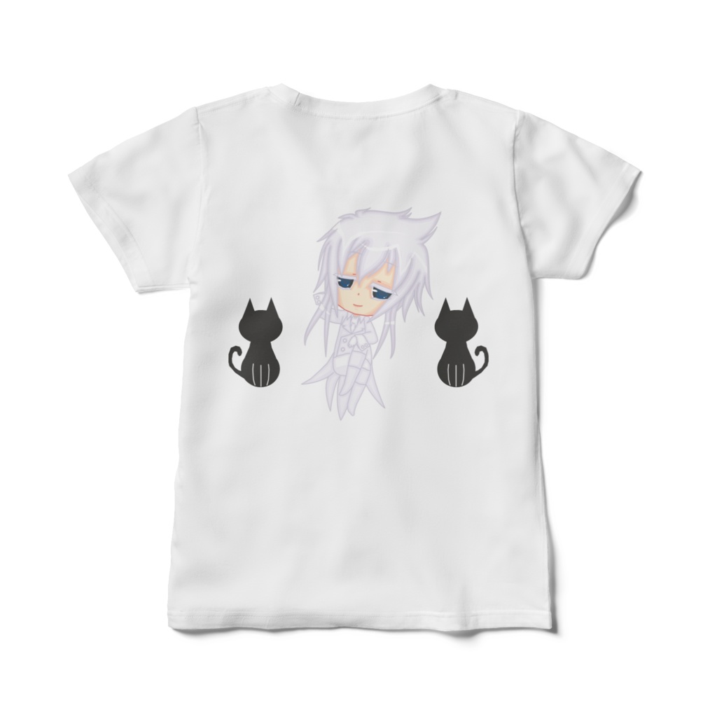 レディースTシャツ・猫は心を見る