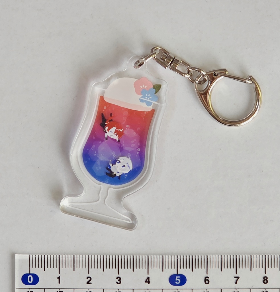 桜梅組アクリルキーホルダー