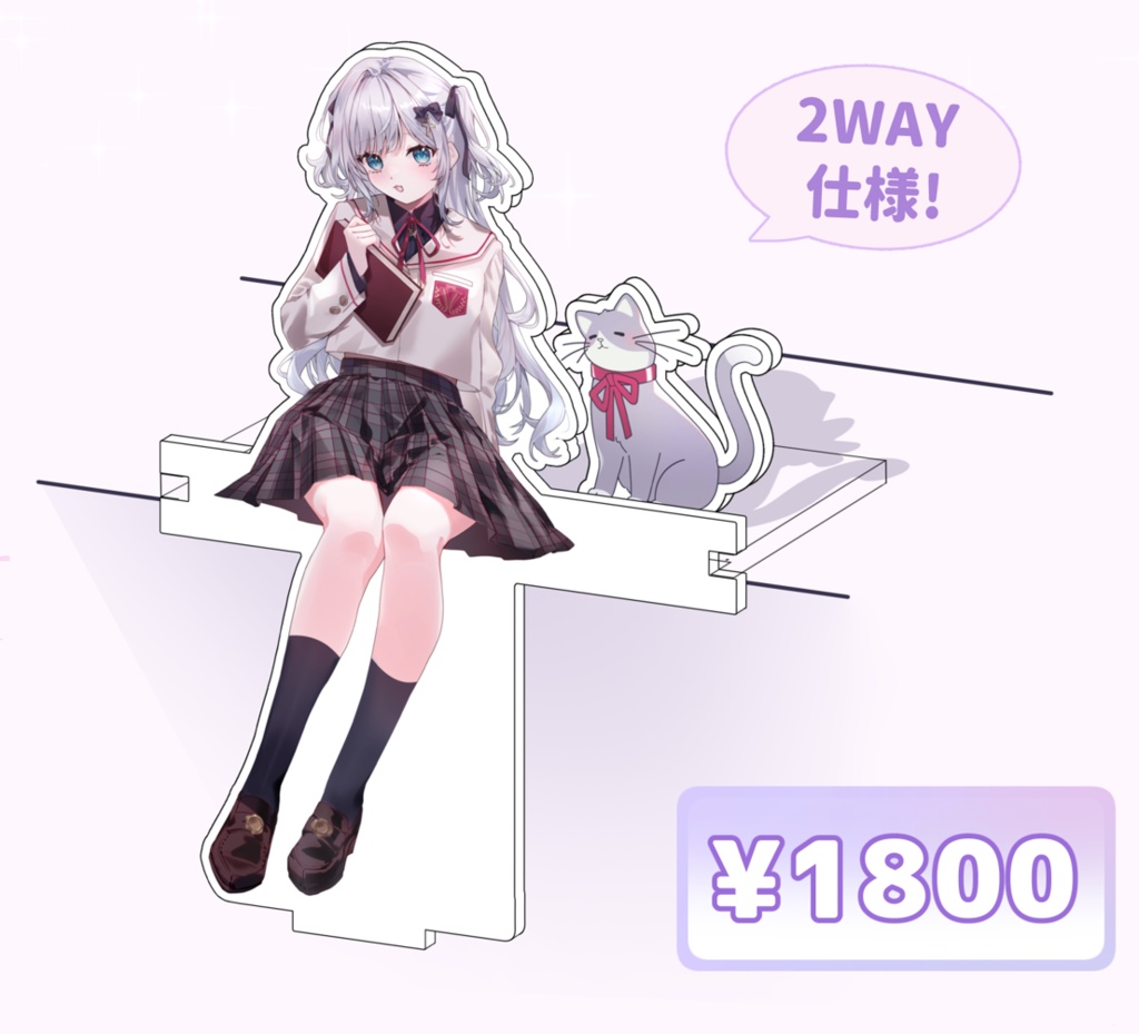 【VGGC 11th】花芽すみれ お座りアクリルスタンド【非公式】