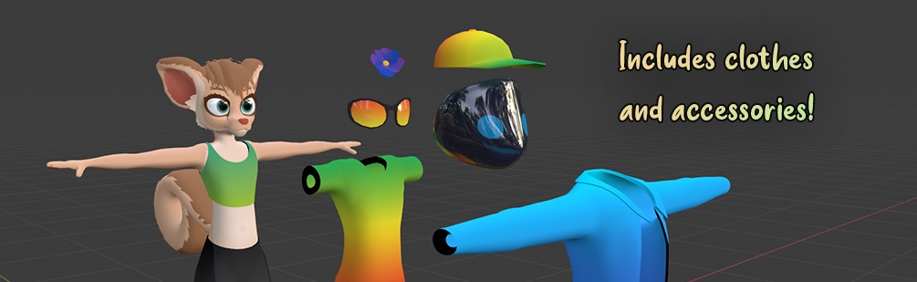 【オリジナル3Dモデル】Flec